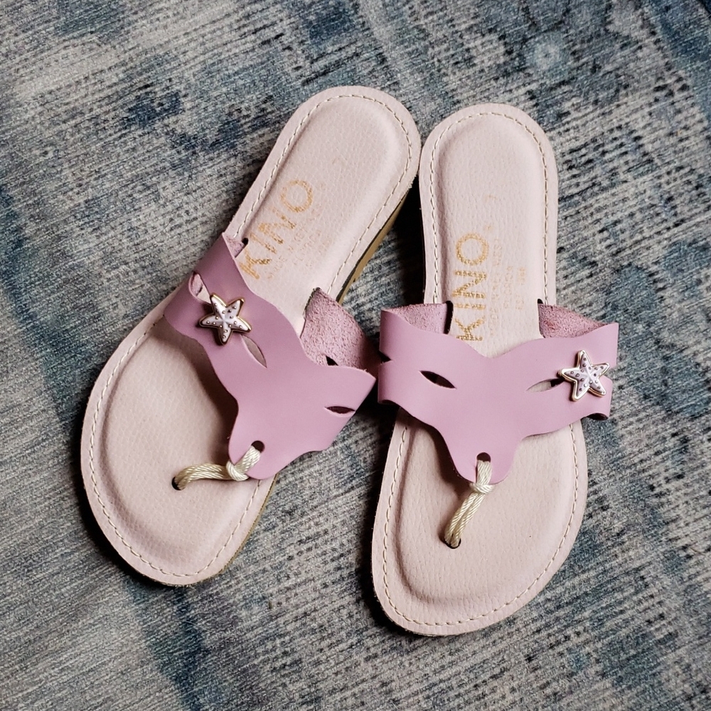 Pink Sandals with Starfish Accent
